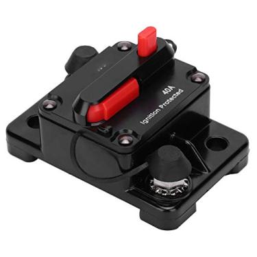 Imagem de Generic Suporte de Fusível de Interruptor Automático, Disjuntor, Recuperação Manual DIY para Veículo de Caminhão de Carro (40A)