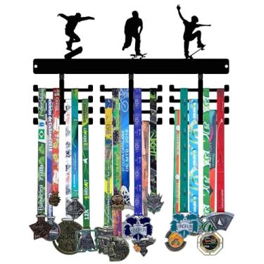 Imagem de Porta Medalhas em Aço - 50 Medalhas - Skate