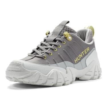 Imagem de Hunter Tênis feminino impermeável Sara, Cinza médio multi, 35