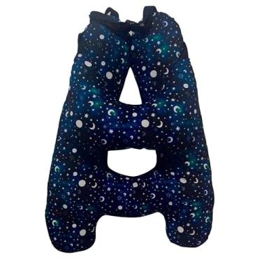 Imagem de Almofada Infantil Com Formato de H – Confortável para Viagens de Carro, com Protetor de Pescoço (Céu estrelado 1)