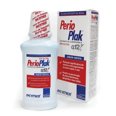 Imagem de Solução Antisséptica Bucal PerioPlak 0,12% Sem Álcool Reymer, 500ml