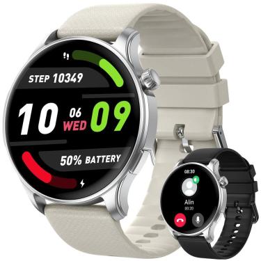 Imagem de Smartwatch Kimeag Fitness à prova d`água com monitor de frequência cardíaca