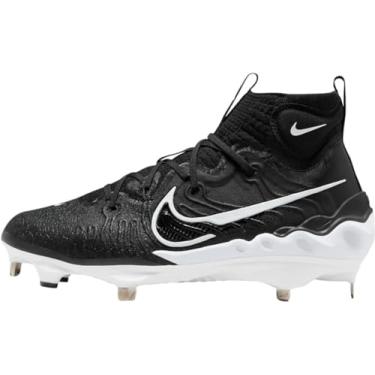 Imagem de Nike Chuteira de beisebol masculina Alpha Huarache NXT, Preto/Azul/Antracite/Branco, 47