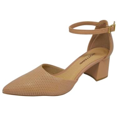 Imagem de Sapato Feminino Salto Bloco Conforto Elegante Bottero