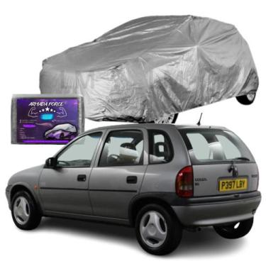 Imagem de Capa Impermeável Para Carro Corsa Hatch 4 Portas com Forro Central - A