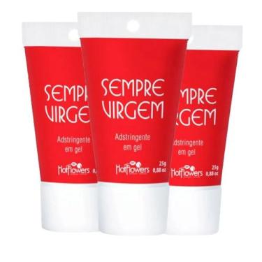 Imagem de Kit 3 Gel Adstringente Sempre Virgem 25g - hot flowers