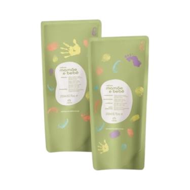Imagem de Kit Refil Shampoo + Condicionador Mamãe Bebê 200ml
