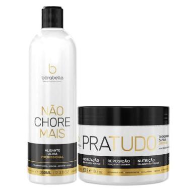 Imagem de Borabella Progressiva Não Chore 350ml Passo 2 e Máscara Pratudo 300g C