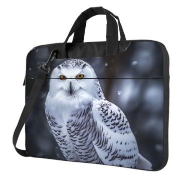 Imagem de Capa para laptop Arctic Owl Capa protetora à prova de choque para notebook portátil para homens e mulheres, Preto, 15.6 inch