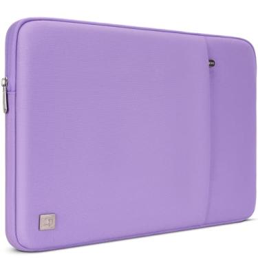 Imagem de DOMISO Capa de laptop para laptop de 13 polegadas MacBook Air M4/A3240, M3/A3113, M2/A2681 M1/A2337 A2179 A1932, MacBook Pro M2/A2686 M1/A23388, compatível com HP Dell ASUS de 13 polegadas. Roxo