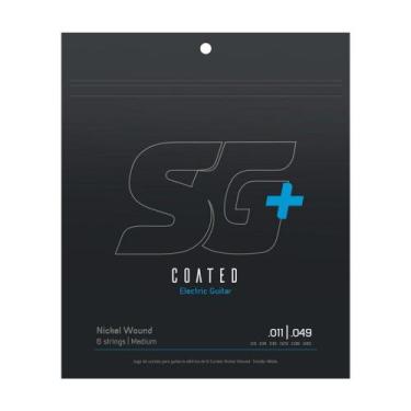Imagem de Corda De Guitarra Sg+ Coated 011 Niquel Medium