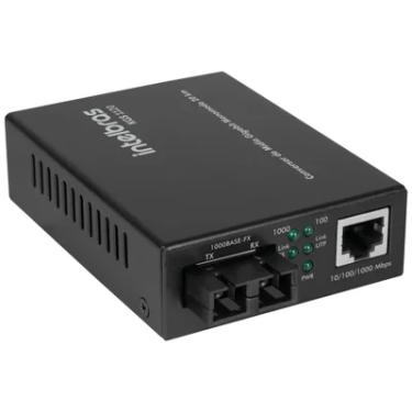 Imagem de Conversor De Mídia Gigabit Monomodo 20 Km Intelbras KGS 1120