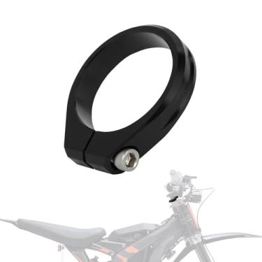 Imagem de IUVWISN Kit de guidão de garfo dianteiro EBike para bicicleta suja elétrica Surron Sur Ron LBX preta