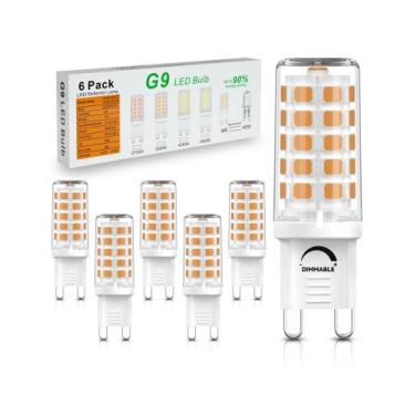 Imagem de Lâmpadas LED GOHDLAMP G9 reguláveis 4W (40W de halogênio) 2700K 400lm