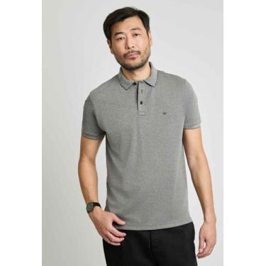 Imagem de Polo Docthos Slim Manga Curta Piquet Gold, 003 preto, GG