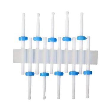 Imagem de Conjunto De Brocas De Cerâmica Para Unhas, 10 Peças Para Máquina Elétr