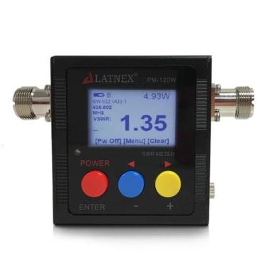 Imagem de Medidor de potência SWR e contador de frequência LATNEX PM-120W