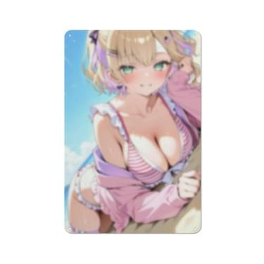 Imagem de Anime Sexy Bikini Hot Girl Pinup Girl Metal Tin Sign Wall Art Poster Decor for Home Bar Club Bedroom Bathroom Man Cave Otaku 20 x 30 cm, Aj022