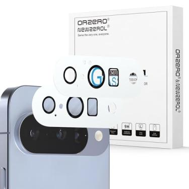 Imagem de Orzero (Pacote com 2) Protetor de lente de câmera compatível com Google Pixel 10 (não para modelo Pro/XL), Potector de Cámera Revestimento de Toque Sedoso Recortes de Câmera Precisos 9H Alta Definição