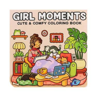 Imagem de Livro De Colorir Para Adultos E Adolescentes Com Cenas De Personagens 