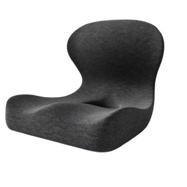 Imagem de Almofada de algodão com memória, encosto de cadeira de escritório, cintura e lindo suporte de quadril para aliviar a dor do cóccix. Almofada de recuperação de hemorróidas cirúrgicas para escritório