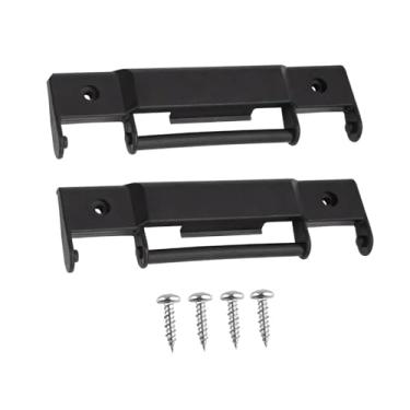 Imagem de Bothyi 2 peças de componentes de dobradiças de encaixe para refrigerador, alta resistência, manutenção, substituição com parafusos para refrigeradores de 70