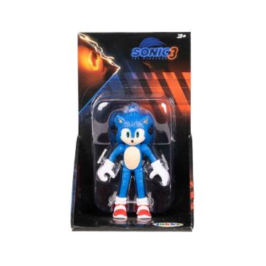 Imagem de Boneco Sonic De 6Cm - Sonic 3: O Filme