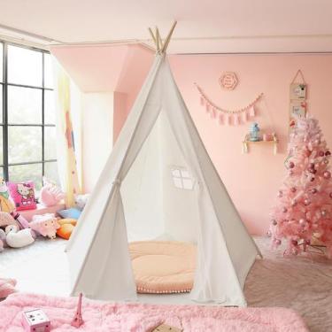 Imagem de Tenda de jogos Teepee CO-Z Larger 85 H Kids para ambientes internos e 
