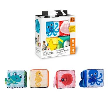 Imagem de Blocos Soft Explore Discover, Baby Einstein, Multicor,90629