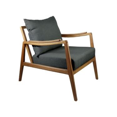 Imagem de Agarb Estofados, Poltrona Maya Agarb Decor Cor:Linho Cinza