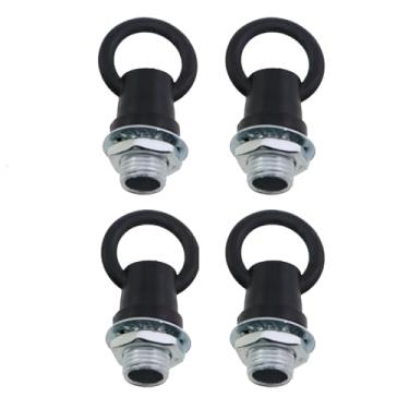 Imagem de ZHYOHEN 4 peças 10 mm luminária de metal lustre extensões de corrente lanterna preta ganchos lisos fechados acessórios de lâmpada DIY para pendurar cestas de frutas ou vasos de flores