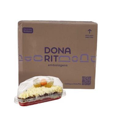 Imagem de Embalagem Fatia para Bolo ou Torta D630 C/300 Un Dona Rita