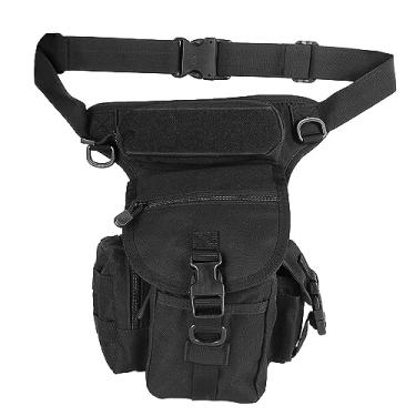 Imagem de Bolsa de Perna à Prova D'água de Alta Densidade, Tecido Oxford, Bolsa para Coxa, para Motocicleta, Pochete, Atividades Ao Ar Livre