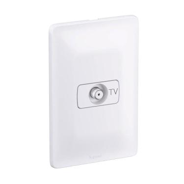 Imagem de Tomada de TV 4X2 Zeffia - 680127 - PIAL