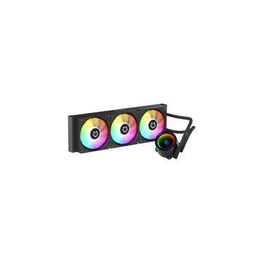 Imagem de Water Cooler Husky Glacier, Iluminação ARGB, 360mm, AMD e Intel, Preto - HWT700PT