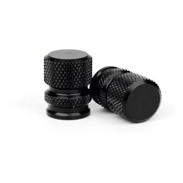 Imagem de Tampa de válvula de pneu de roda de motocicleta compatível com Y&AMAHA MT07 FZ07 MT09 FZ09 FJ09 MT03 MT25 MT125 MT10 FZ10 MT-07 2021-2024 (T Preto)