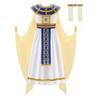 Imagem de Fantasia ReliBeauty Egyptian Pharaoh Halloween Girl 12/150