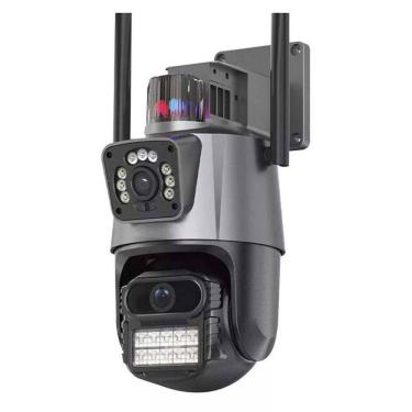 Imagem de Camera Speed Dome Externa Poe 360º Fhd 2 Lentes Sem Fonte