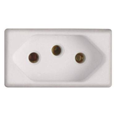 Imagem de Tomada 20a Tramontina - Módulo De Parede Elétrico