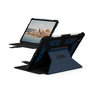 Imagem de URBAN ARMOR GEAR Capa UAG projetada para iPad Air 10,9 polegadas iPad 5ª geração 2022 azul Mallard robusto exterior liso multi-ângulo visualização fólio com suporte para lápis Metropolis SE capa