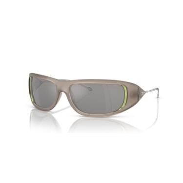 Imagem de Diesel Eyewear Óculos de sol oval DL3001, transparente, 61 mm