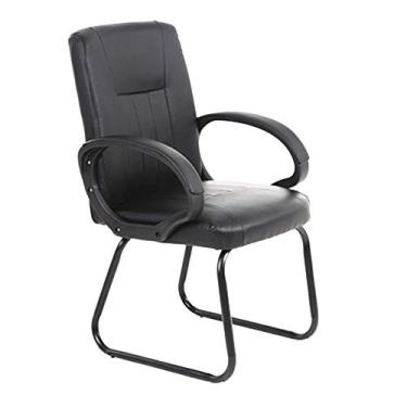 Imagem de Computador ergonômico mesa de escritório arco pé mesa de couro jogos alto executivo para escritório sala de reuniões capacidade de carga: 150 kg