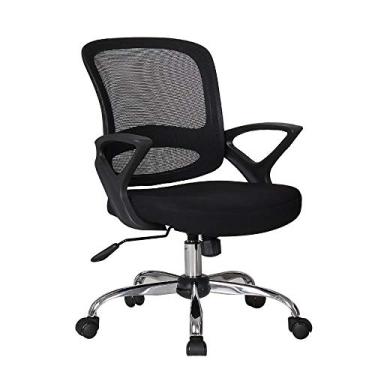 Imagem de UISLA Computador Escritório Ergonomia Pessoal Escritório Elevação Rotação Malha Assento Doméstico Lounge para Escritório Estudante Dormitório