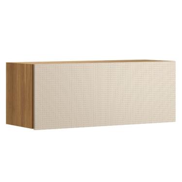 Imagem de Armário Aéreo Geladeira Basculante Art 80 Cm Kit's Paraná Cor:freijó Soft