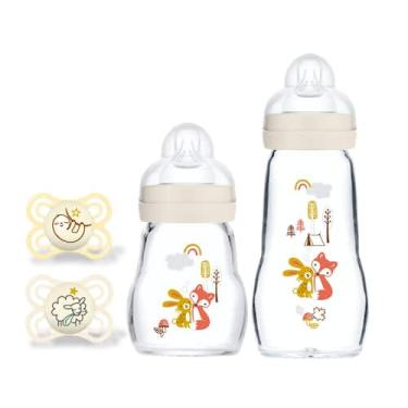 Imagem de Kit de Biberones de Vidrio MAM para Bebé 150ml y 270ml con Flujo Lento