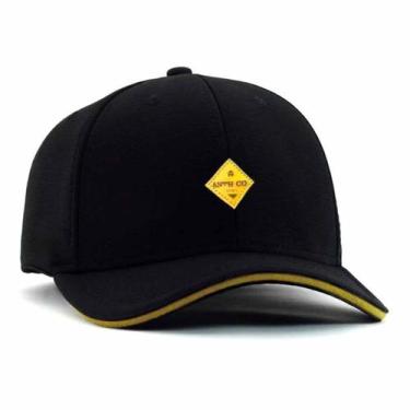 Imagem de Boné Aba Curva Fechado Atrás Must Original Anth Co, Preto, Amarelo, UN