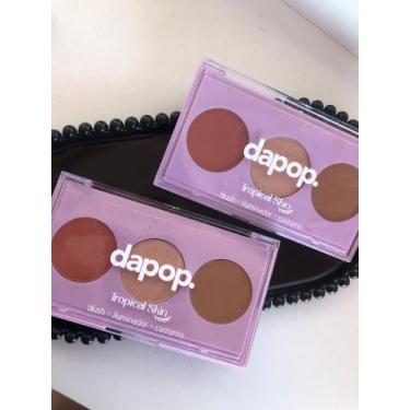 Imagem de Trio contorno/blush e iluminador - Dapop