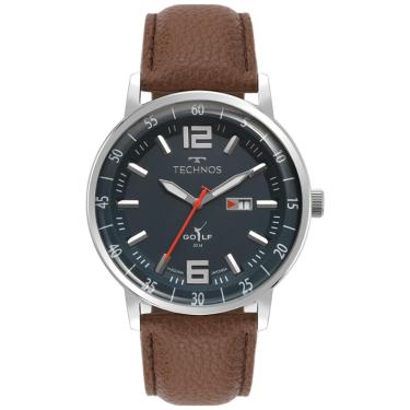 Imagem de Relógio Technos Masculino Ref: 2115tvp/0a Classic Golf Prateado