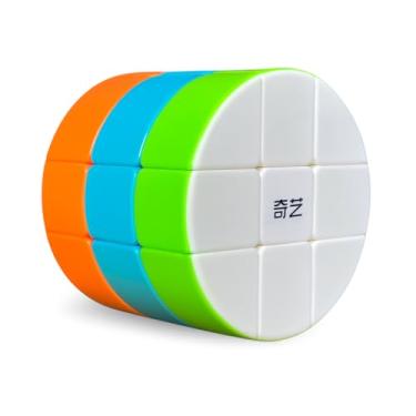 Imagem de Cubo Mágico Profissional Cilindro Stickerless Sem Adesivo