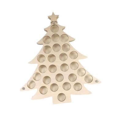 Imagem de oshhni Estojo de exposição de bolas de golfe, suporte de rack de bolas de golfe, montado na parede, organizador de coleções de souvenirs, decoração de Natal